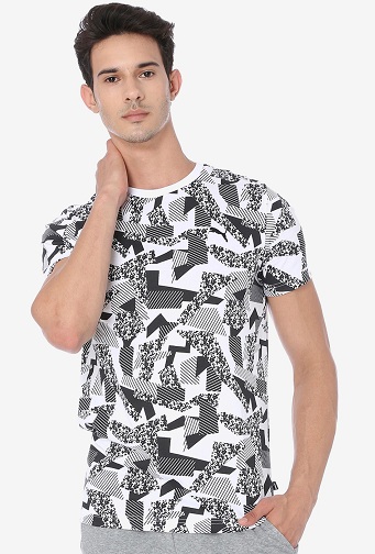 Puma Printed T-Shirt for Men