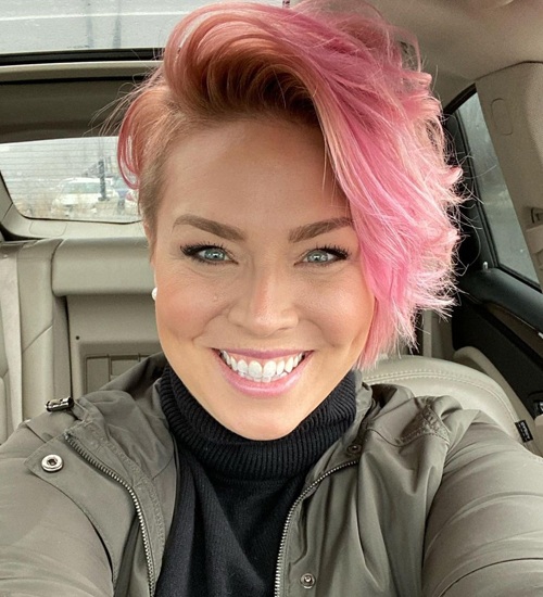 Pink Pixie with Fade