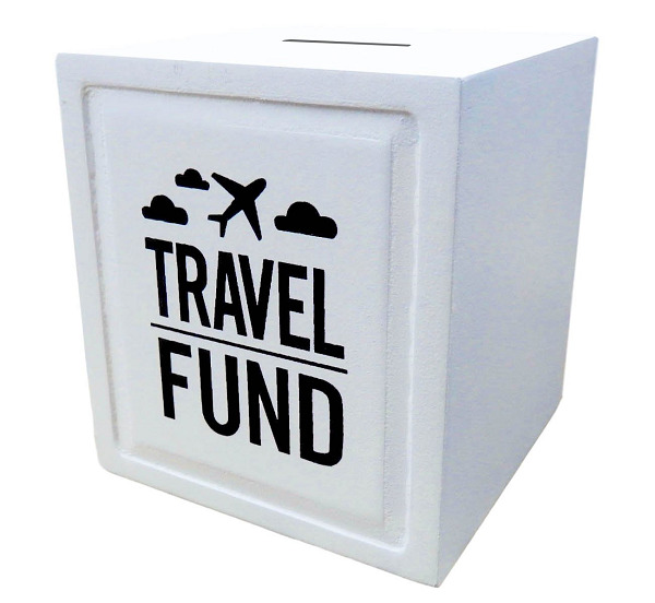 Travel Fund Piggy Bank