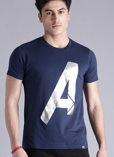 Avengers Print T Shirt for Men