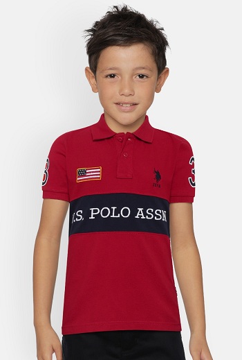 US Polo Collar T-shirt
