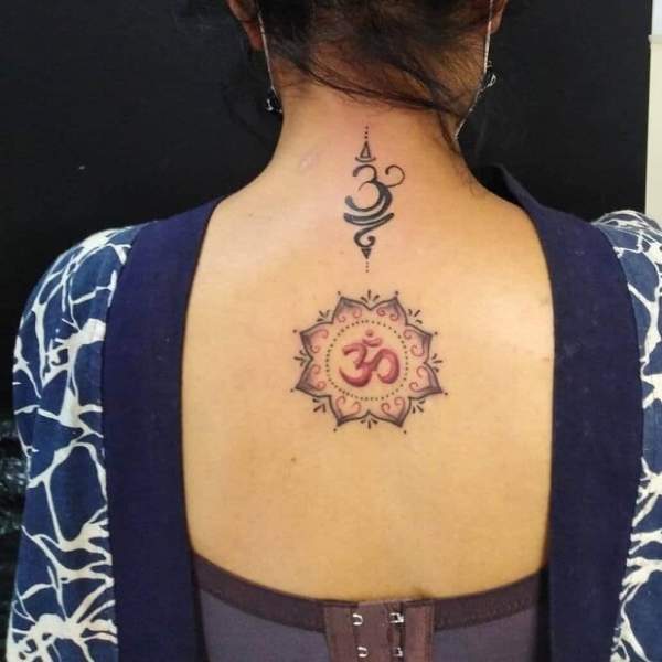 Om Tattoo Designs For Women