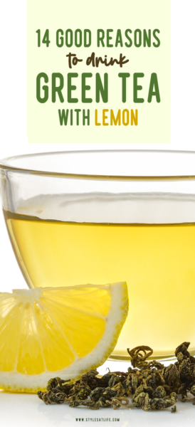 14 forschungsbasierte gesundheitliche Vorteile von grünem Tee mit Zitrone