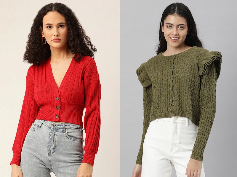 9 Modern Designs Of Cropped Sweaters For Women