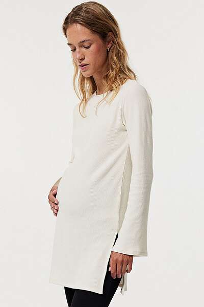 Maternity Tunic In White