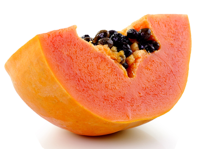 Papayas Contain High Levels Of Antioxidants Vitamin A, Vitamin C, And Vitamin E