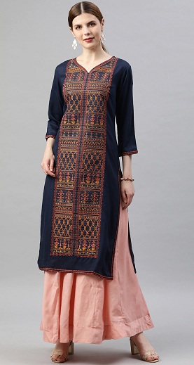 Readymade Embroidered Kurti For Women