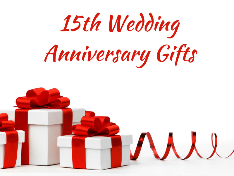 15th wedding anniversary gifts
