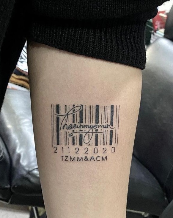 QR Code tattoos look cool – Todd Vogts
