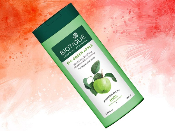 Biotique Bio Green Apple Fresh Daily Purifying Shampoo and Conditioner