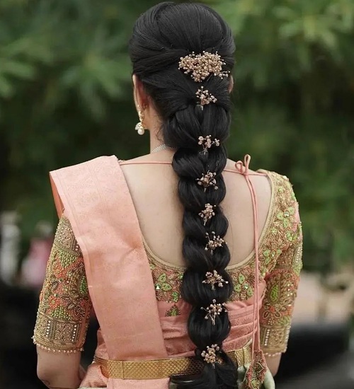 Top 12 Beautiful Bridal Hairstyle For Wedding Reception-gemektower.com.vn