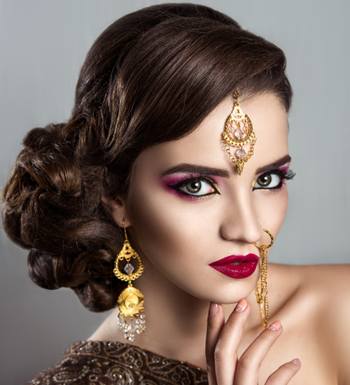 Indian Reception Hairstyles 7