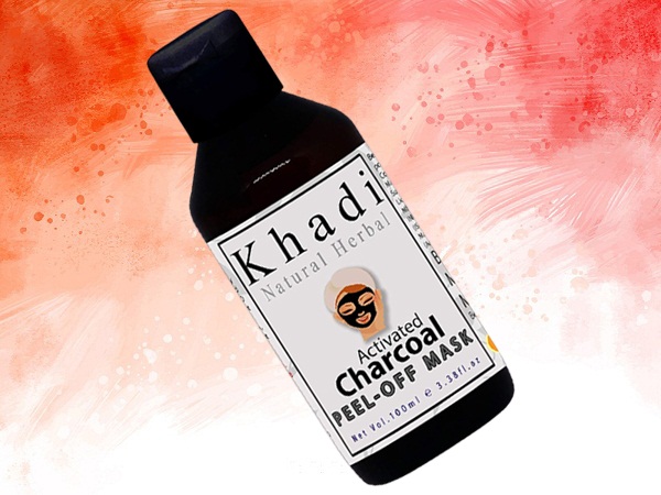 Khadi Natural Herbal Activated Charcoal Peel-Off Mask for Women