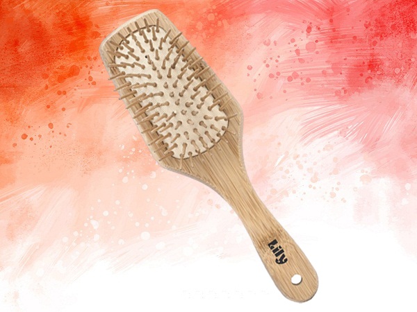 Lily Soft Bristle Large Rectangle Hair Brush