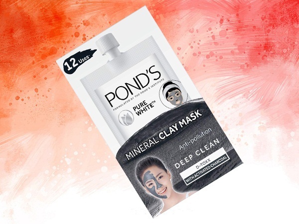 POND'S Pure White Anti Pollution Activated Charcoal Mineral Clay Mask