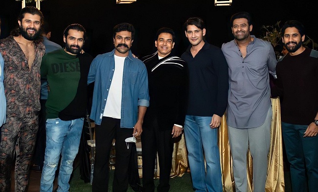 Prabhas with Tollywood Industry