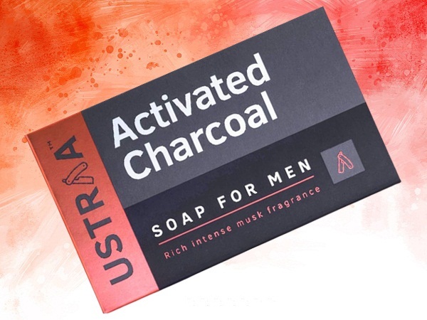 Ustraa Deo Soap For Men With Activated Charcoal