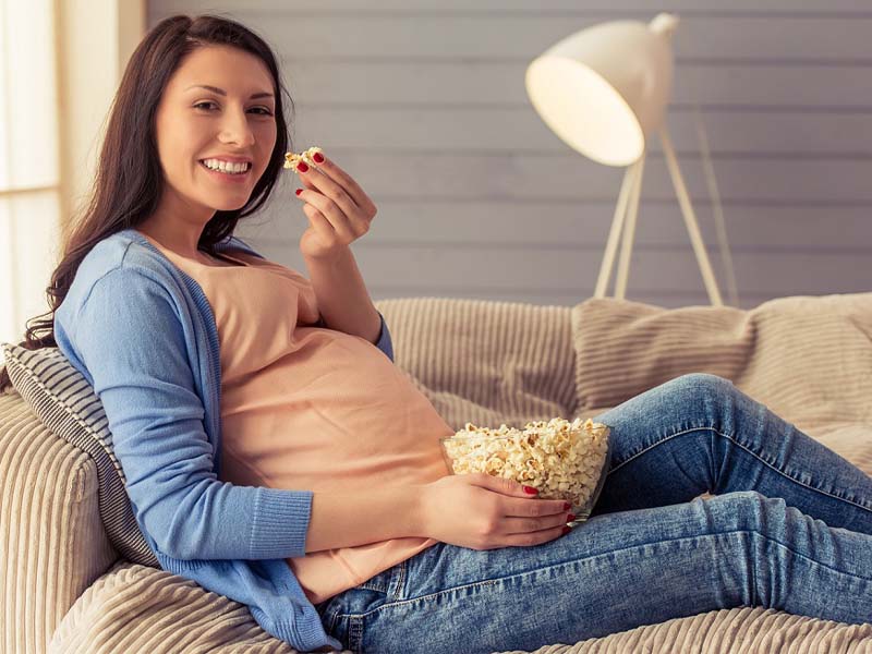popcorn during pregnancy