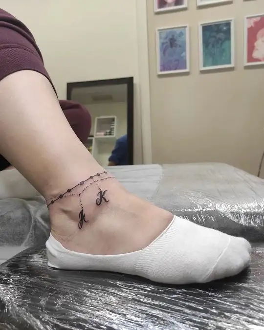 13+ Anklet Tattoo Ideas To Inspire You! - alexie
