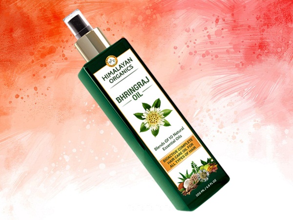 Himalayan Organics Ayurvedic Bhringraj Oil For Hair Growth