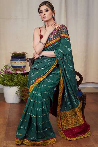 10 Traditional Models of Kalamkari Sarees for Stylish Look