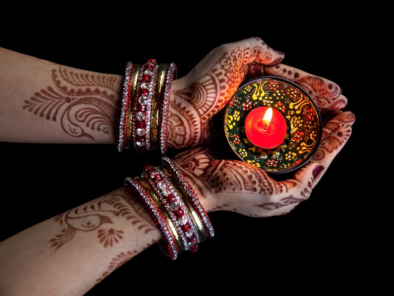 Collections Of Diwali Mehndi Designs