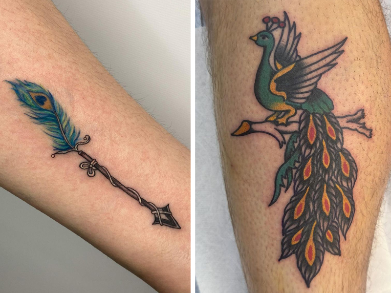 Feather Tattoo: Meanings and Designs - The Skull and Sword
