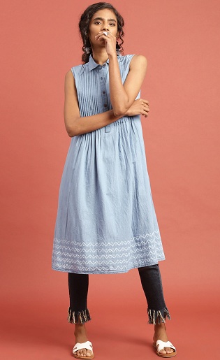 10 Sleeveless Kurti Designs Binks Can Stitch For You  The Binks Blog