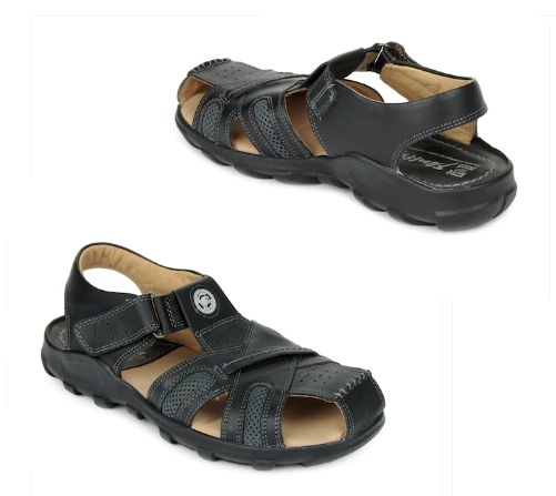 MILIUDE studio Sandals for Men Leather Elegant Slippers Premium Quality 9 
