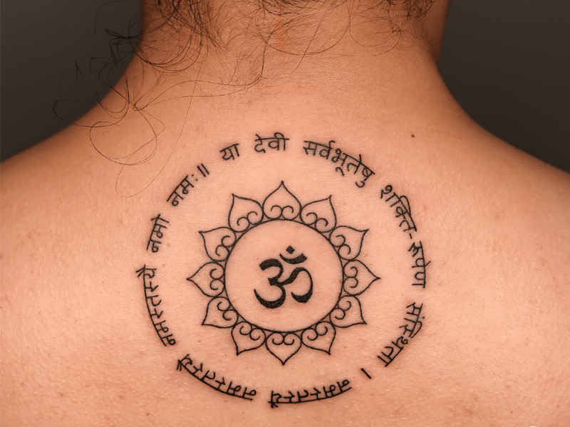 Maha Mrityunjaya Mantra Tattoo  Tattoo Design devoted to Lord Shiva   YouTube