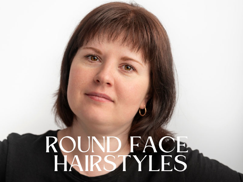 Short Haircuts For Round Faces Women