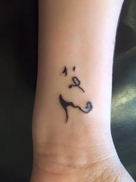 Mini Horse Tattoo  Horse Simple Tattoos  Simple Tattoos  MomCanvas