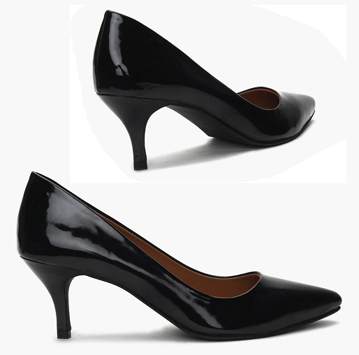 Textured Pump Formal Shoes