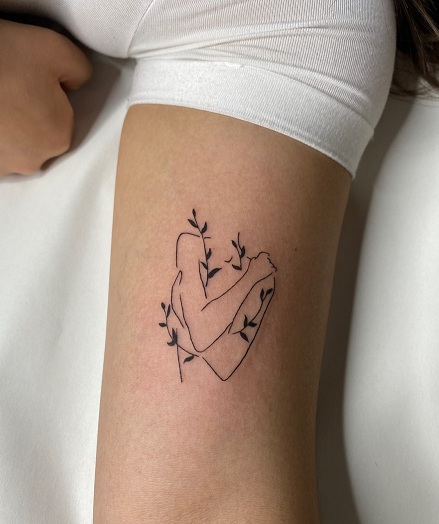 Upper Arm Tattoos For Women