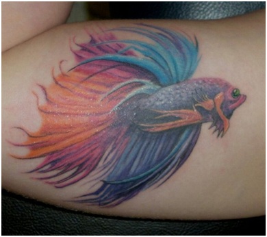 Fish Arm Tattoo