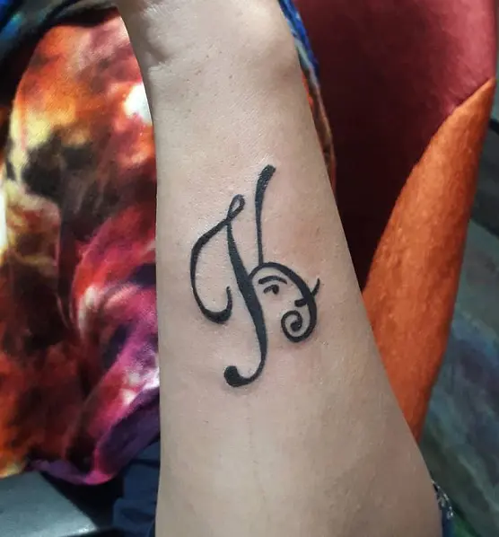 65 Amazing K Letter Tattoo Designs and Ideas  Tattoo lettering Initial  tattoo Tattoo designs