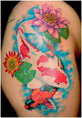 Fish Tattoo On Sleeve
