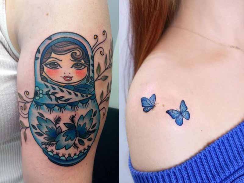 Blue Tattoo Designs With Meanings