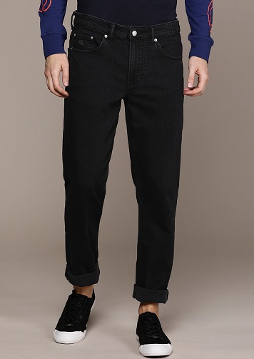 Calvin Klein Tapered Black Jeans