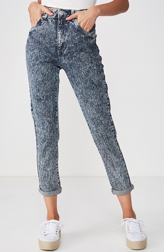 Cropped Tapered Stretchable Jeans