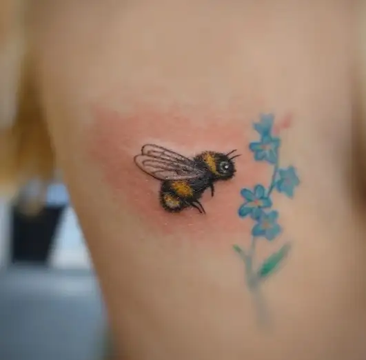 20 Inspiring Bee Tattoo Designs In 2023 | Styles At Life