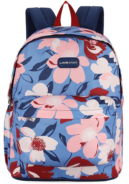 Flower Print School Bags For Girls