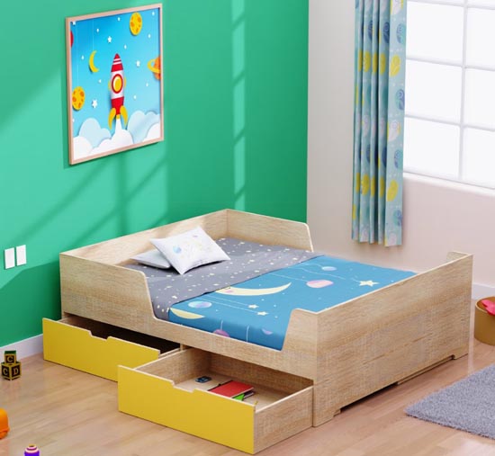 Kids Double Bed Designs
