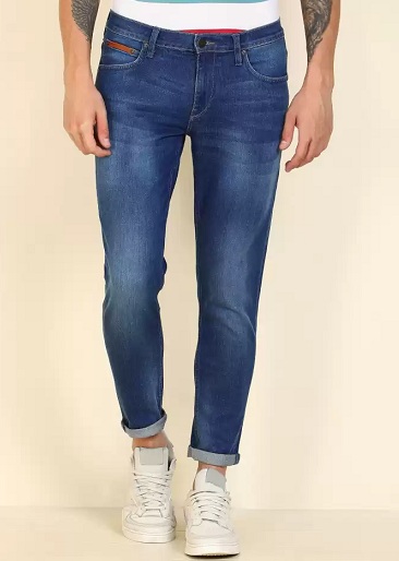 Lee Tapered Blue Jeans