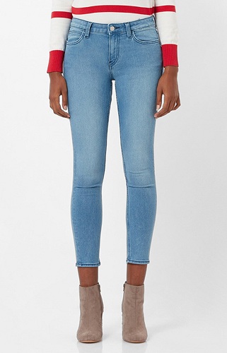 Lee Washed Ankle Jeans