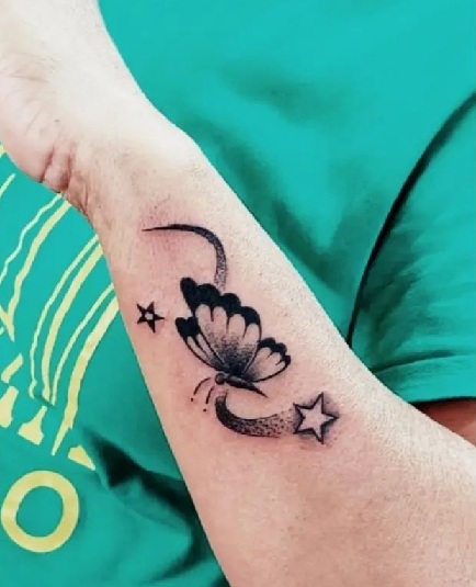 Minimalist Three Stars Temporary Tattoo - Set of 3 – Tatteco