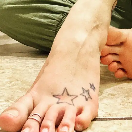 Discover more than 62 star tattoo designs on ankle super hot  thtantai2