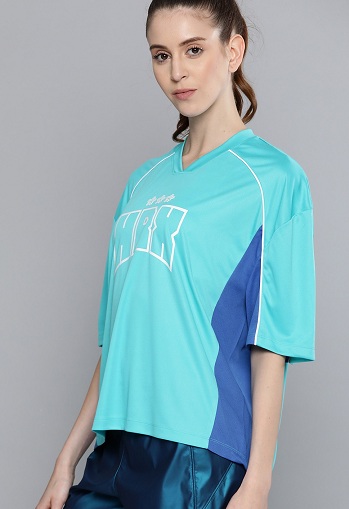 V Neck Sports T Shirt For Women