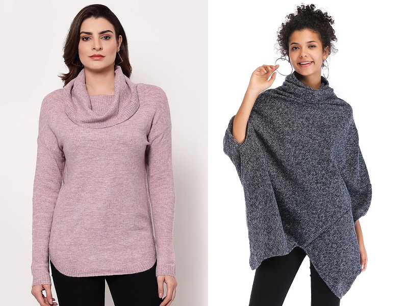9 Latest Cowl Neck Sweaters For Women In 2021