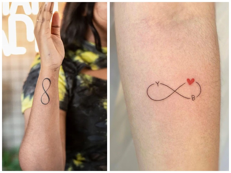 20+ Beautiful Infinity Tattoo Designs for Men and Women